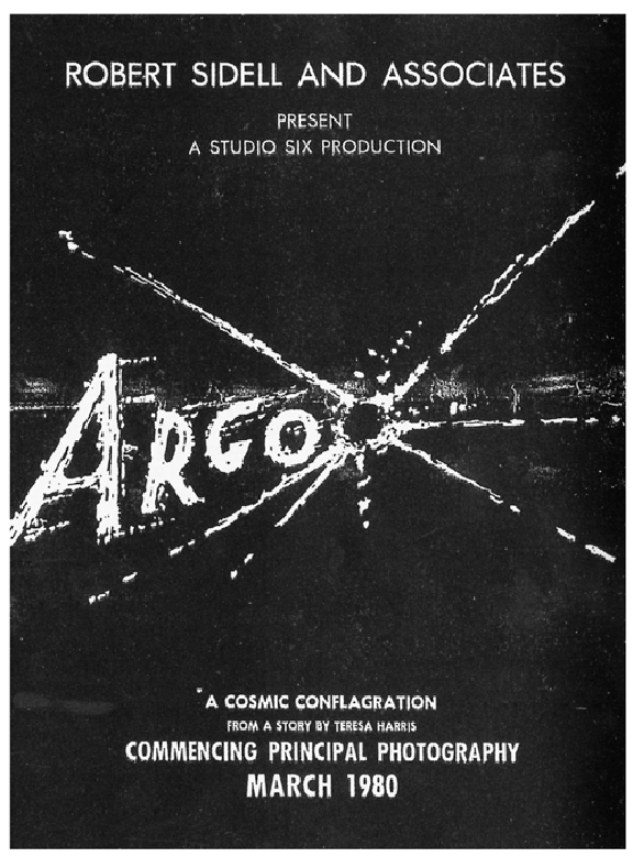 Original poster for faux-film Argo